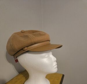 Tan Newsboy Cap